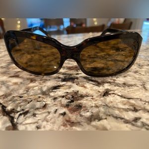Ralph Lauren Tortoise Sunglasses & Case